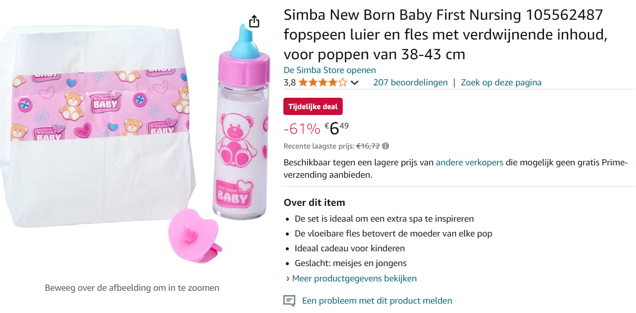 -61% Simba 👶 New Born Baby First Nursing 105562487